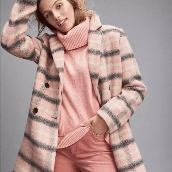 Plaid LOFT Coat - Picture 2 of 3